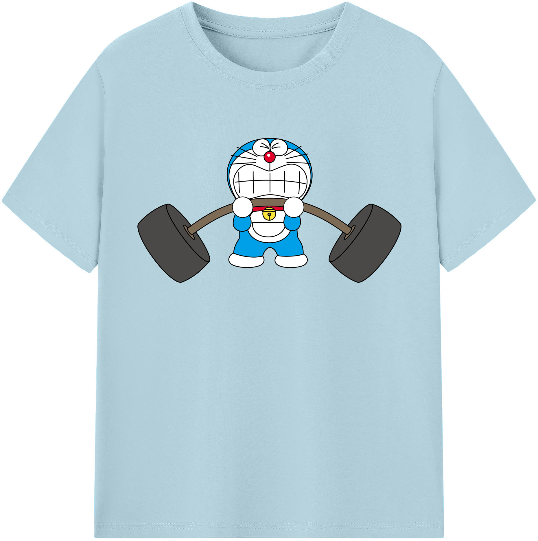 （画像用） ドラえもん Doraemon 綿100％半袖Tシャツ（フロントプリント）
